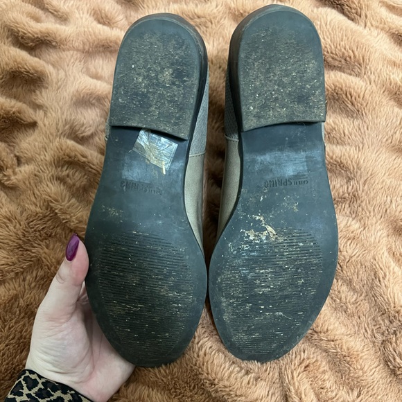 Call it spring grey beige Gunson zip ankle boots - Picture 3 of 4